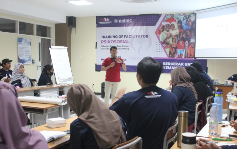 Pelatihan Psikososial UMM Cetak Relawan Unggul