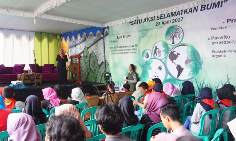 Pengelolaan Sampah Jadi Fokus Aksi Hari Bumi DIMPA UMM
