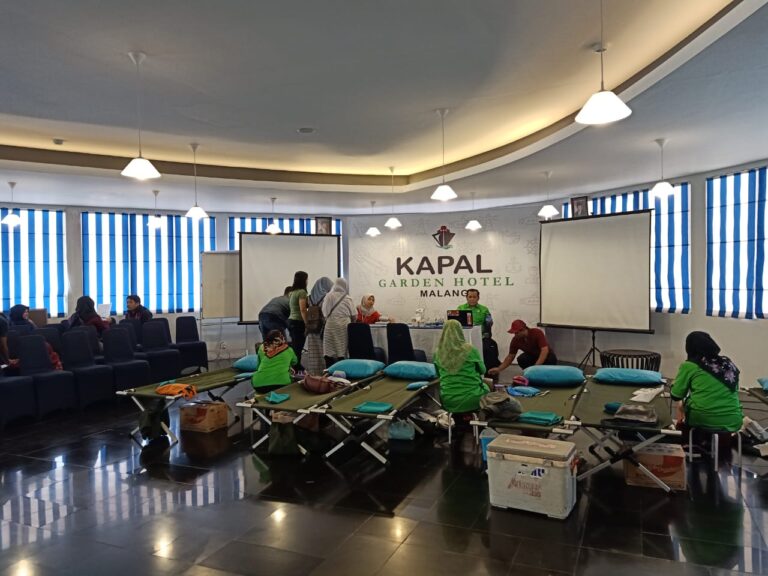Peringati HUT RI, Kapal Garden Hotel Gelar Donor Darah