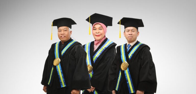 Perkuat Kualitas, FPP UMM Kukuhkan Tiga Guru Besar Baru