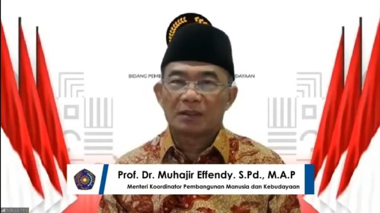 Perpustakaan UMM Webinar Bareng Menko PMK: Bersama Lawan Buta Aksara Masa Kini