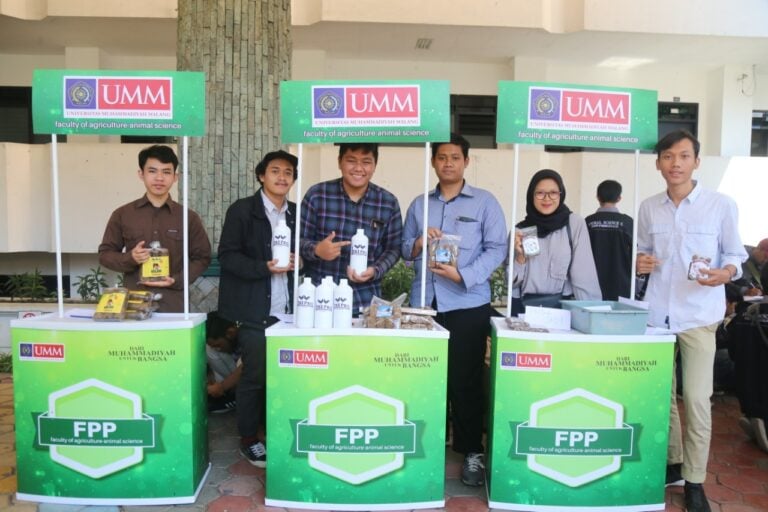 Prodi Peternakan UMM Pamerkan Produk Pakan Ternak Inovatif