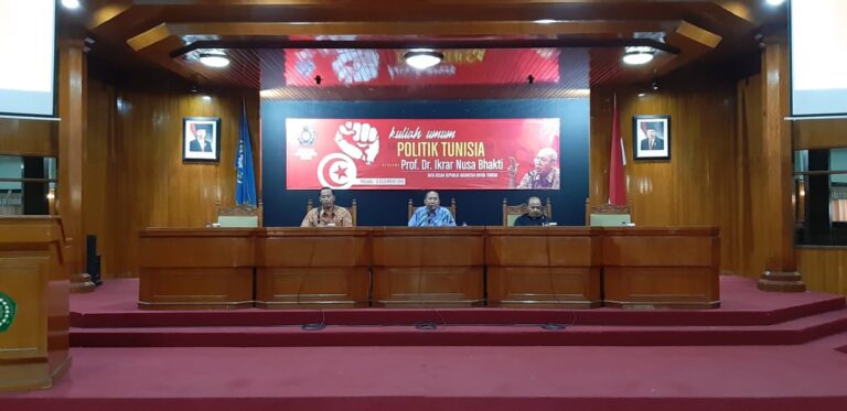 Rawuh di UMM, Dubes Ikrar Nusa Bhakti Beri Gambaran Hubungan Baik Tunisia-Indonesia