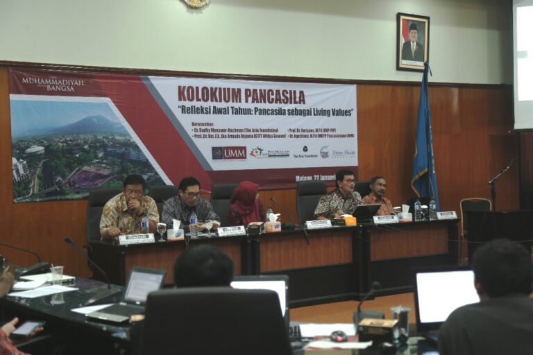 Refleksi Awal Tahun, PUSAM UMM Gelar Kolokium Pancasila