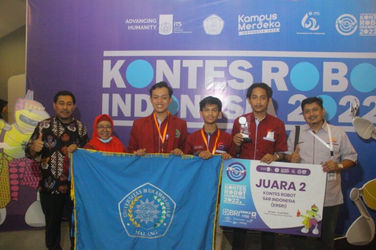 Robot Dome UMM Juara Dua Kontes Robot se-Indonesia