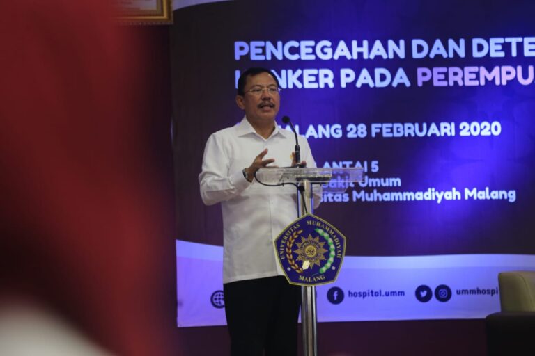 Seminar Deteksi Dini Kanker Serviks dan Payudara RS UMM Dihadiri Menteri Kesehatan