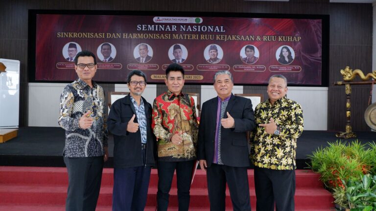 Seminar FH UMM: Pentingnya Sinkronisasi RUU Kejaksaan dan KUHAP