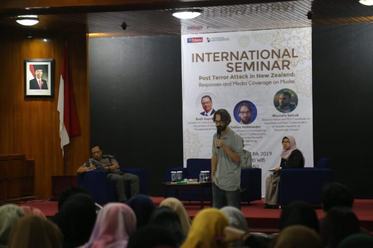 Seminar Internasional Komunikasi: Kupas Pemberitaan Media Pasca Teror Di Selandia Baru