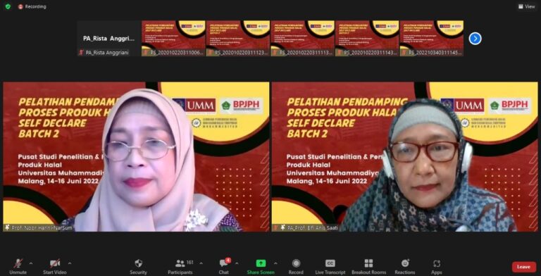 Siap Dampingi UMKM, Halal Center UMM Cetak SDM Kuasai Produk Halal
