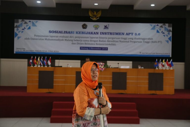 Sosialisasi Kebijakan Instrumen Akreditasi Perguruan Tinggi 3.0 Digelar di UMM