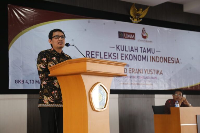 Stafsus Presiden di UMM: Kinerja Ekonomi Indonesia Tumbuh Positif