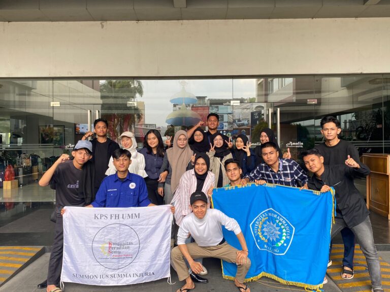 Tim Mahasiswa UMM Juara Sidang Nasional berkat Kaji Perdagangan Manusia