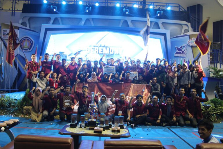 Tim Teknik Sipil UMM Raih Dua Piala Pada Kompetisi KJI-KGBI Nasional