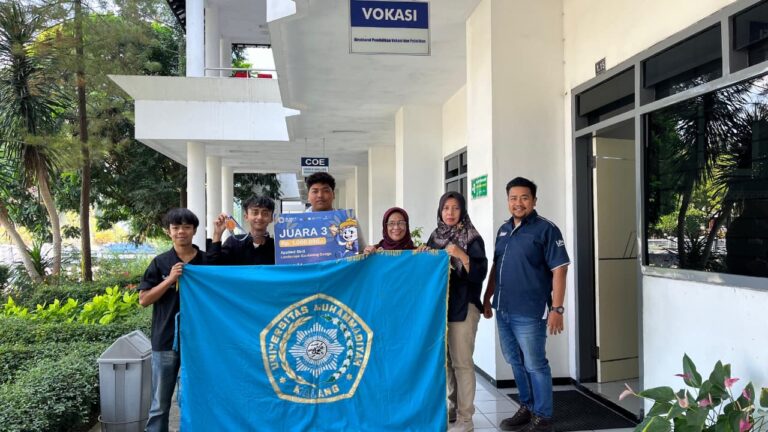Tim Vokasi UMM Menangi Lomba Nasional berkat Ciptakan Taman Cerdas