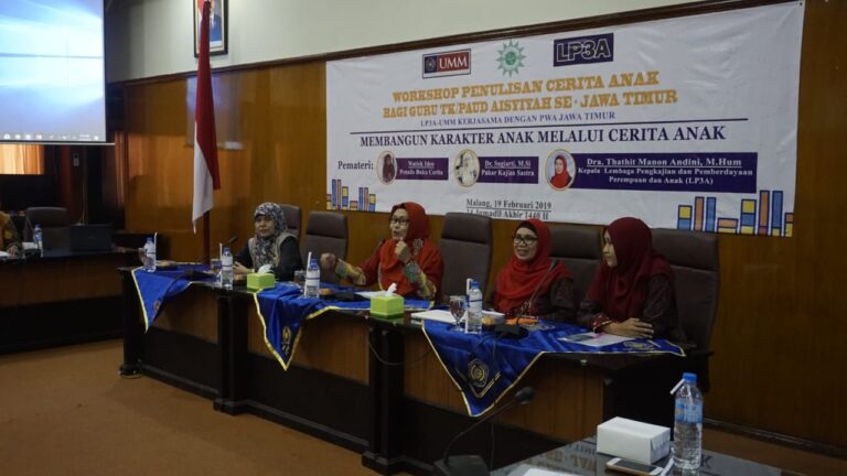 UMM-Aisyiyah Bekali Para Guru Menulis Buku Cerita untuk Bangun Karakter Anak