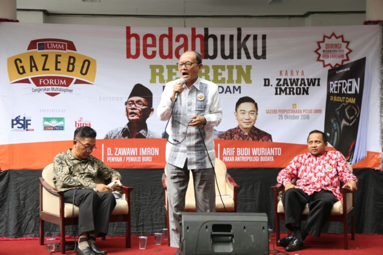 UMM Gazebo Forum: Lewat Puisi, Zawawi Imron Membaca Eropa
