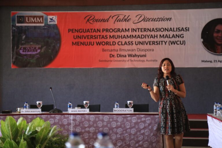 UMM Hadirkan Ilmuan Diaspora dari Swinburne Australia, Bagi Kiat Songsong World Class University