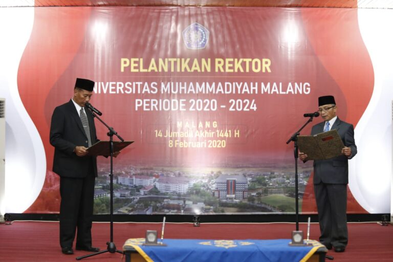 Kembali Jabat Rektor, Fauzan: UMM Harus Terus Memberi Manfaat
