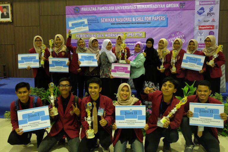 UMM Juara Umum Olimpiade Psikologi PTM se-Indonesia