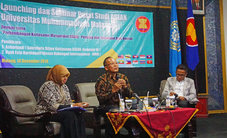UMM Resmi Launching Pusat Studi ASEAN