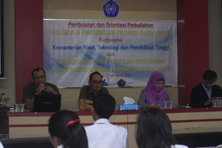 UMM Selenggarakan Program PPG SM-3T