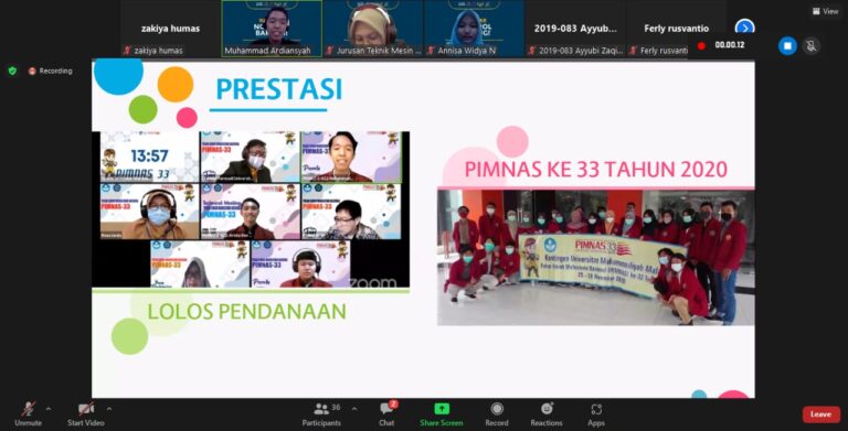 Webinar Teknik Mesin UMM Beri Tips Mahasiswa Lulus Bebas Skripsi