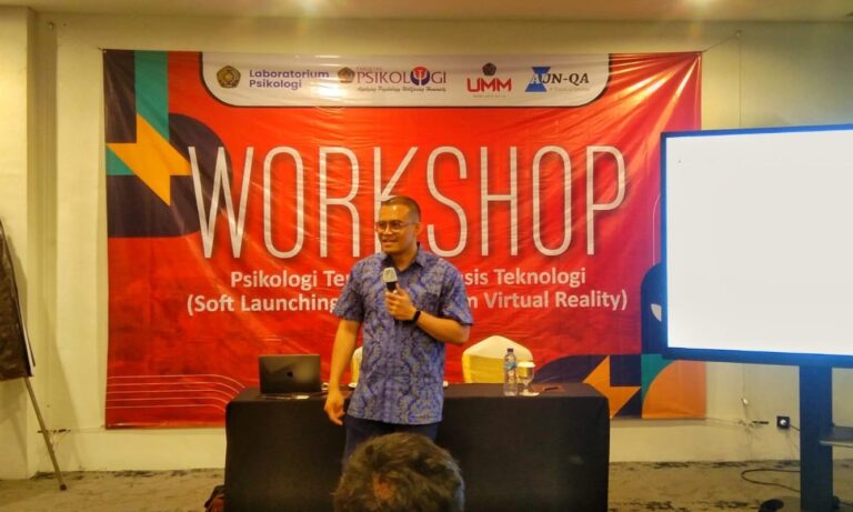 Workshop Psikologi UMM, Intervensi VR Untuk Terapi Phobia