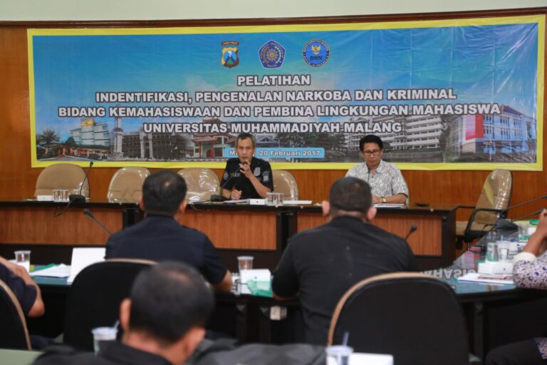 UMM Latih Civitas Akademika Identifikasi Dini Penyalahgunaan Narkoba