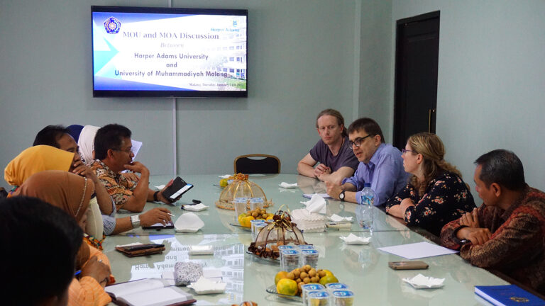 UMM Tindaklanjuti Kerjasama dengan Harper Adams University