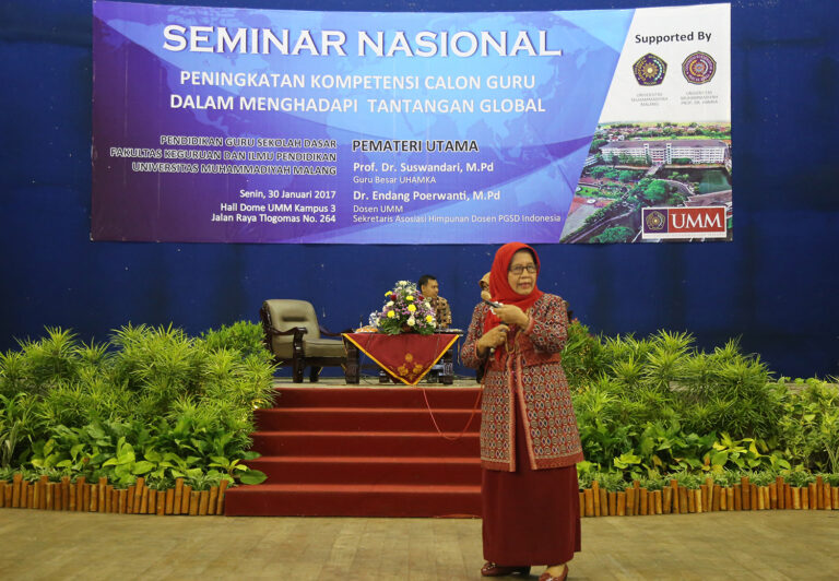 Semnas PGSD UMM-Uhamka: Mentalitas Global Diperlukan Bagi Guru Kekinian