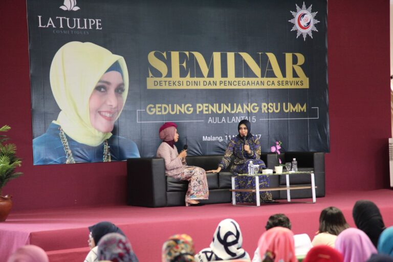 Hadirkan Lula Kamal, RS UMM Edukasi Masyarakat Tentang Kanker Serviks