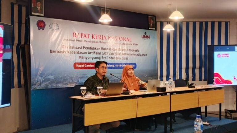 Rakernas Asosiasi Prodi Bahasa Indonesia Bahas Pemanfaatan AI di Dunia Pendidikan