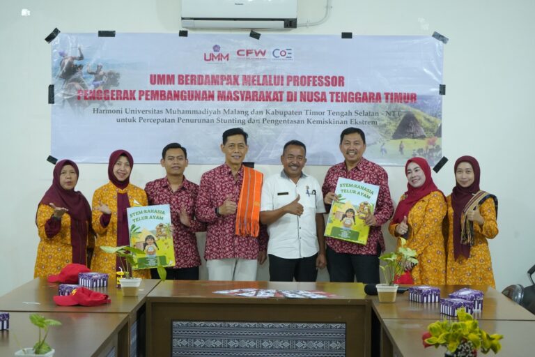 UMM Turun Atasi Angka Stunting dan Kemiskinan di NTT