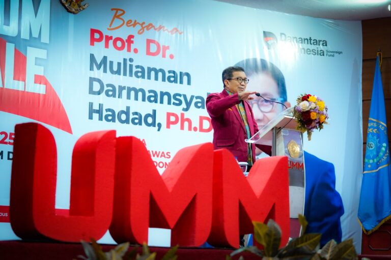 Waketu Dewan Pengawas Danantara di UMM: Danantara Akselerasi Pertumbuhan Ekonomi