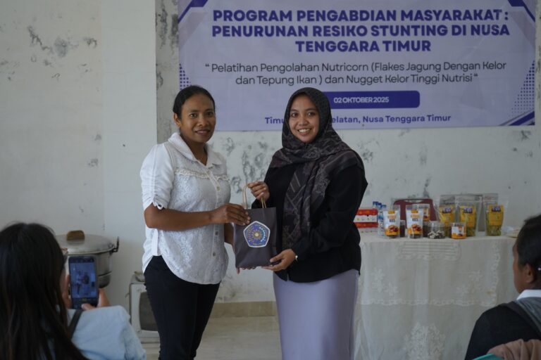 Unik, Tim UMM Atasi Stunting di NTT dengan Ajari Bikin Makanan Penuh Gizi