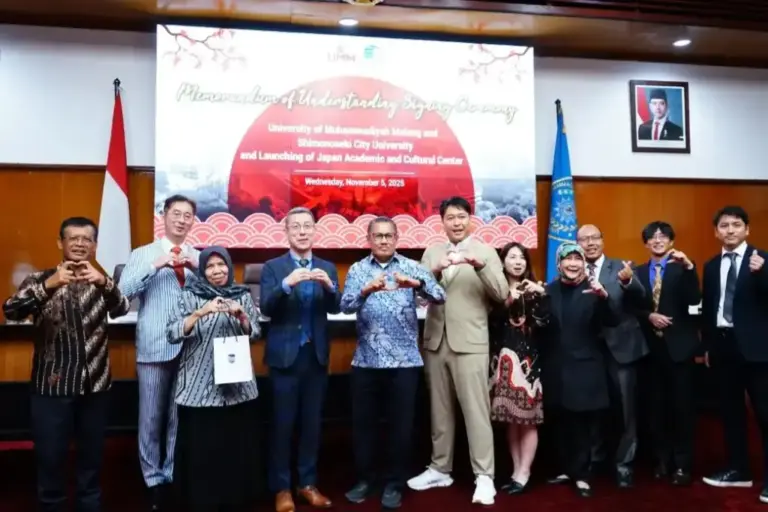 UMM dan Shimonoseki City University Luncurkan Japan Corner