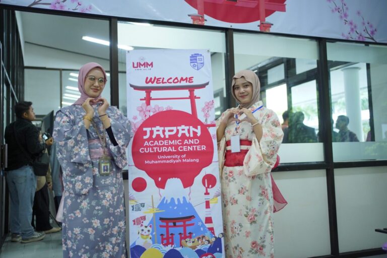UMM Resmikan Japan Corner, Hasil Kerja Sama dengan Kampus Jepang