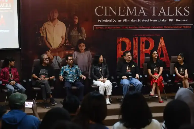 Fanny Ghassani Cs Datangi Universitas Muhammadiyah Malang, Gelar Diskusi Film RIBA