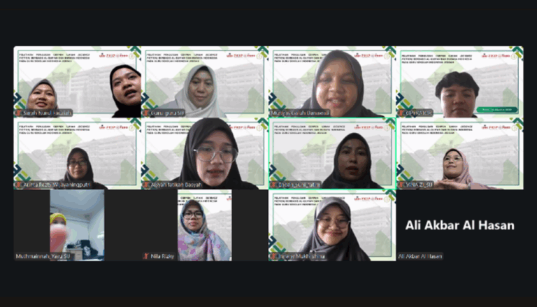 Tim Dosen PGSD UMM Latih Guru Sekolah Indonesia Jeddah Arab Saudi Menulis Cerpen Ilmiah Berbasis Al-Quran- Budaya Indonesia