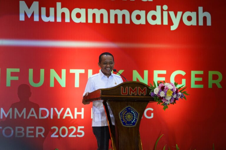 Bahlil Buka Tanwir IMM di UMM, Bahas Etanol Tekan Angka Impor