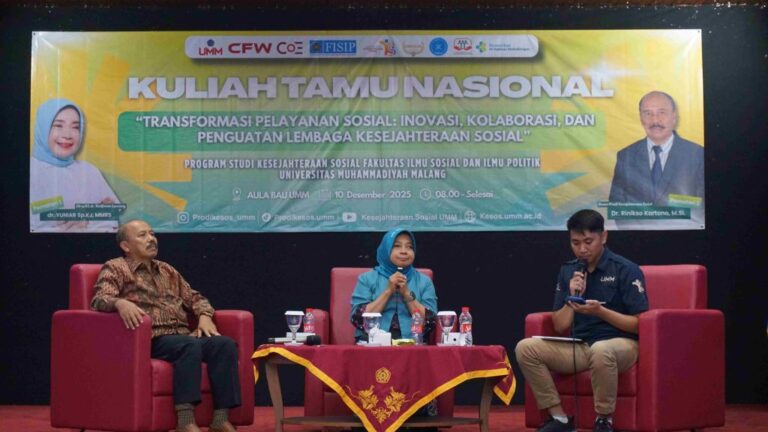 Jawab Tantangan Era Modern, Prodi Kesos UMM Dorong Transformasi Pelayanan Sosial