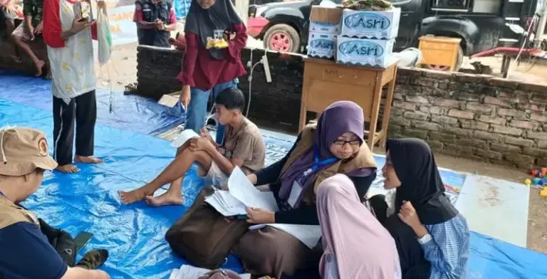 Kisah Relawan Universitas Muhammadiyah Malang dan Universitas Brawijaya Tangani Mental Korban Bencana di Agam, Sumatera Barat