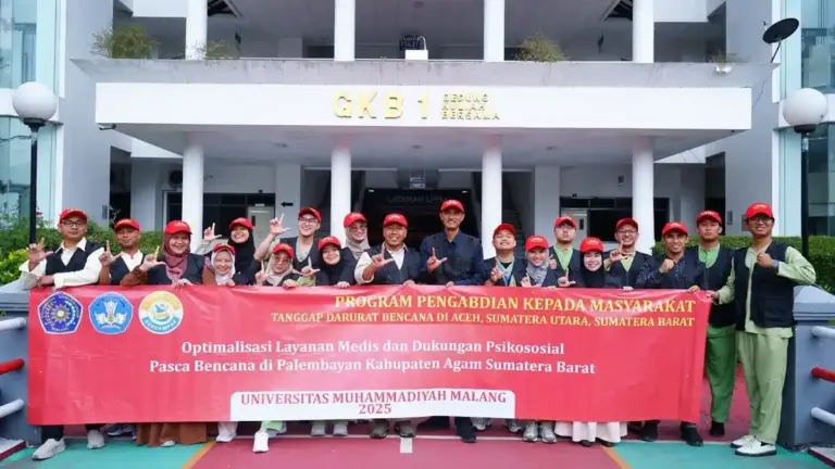 UMM Turunkan Tim Kedokteran Bidang Medis Hingga Psikososial