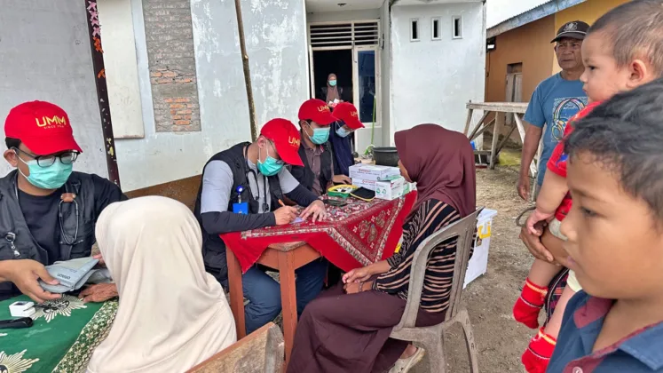 UMM Kembali Terjunkan Relawan Nakes ke Sumatera