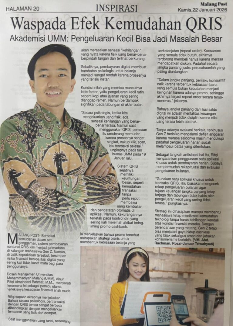 Waspada Efek Kemudahan QRIS