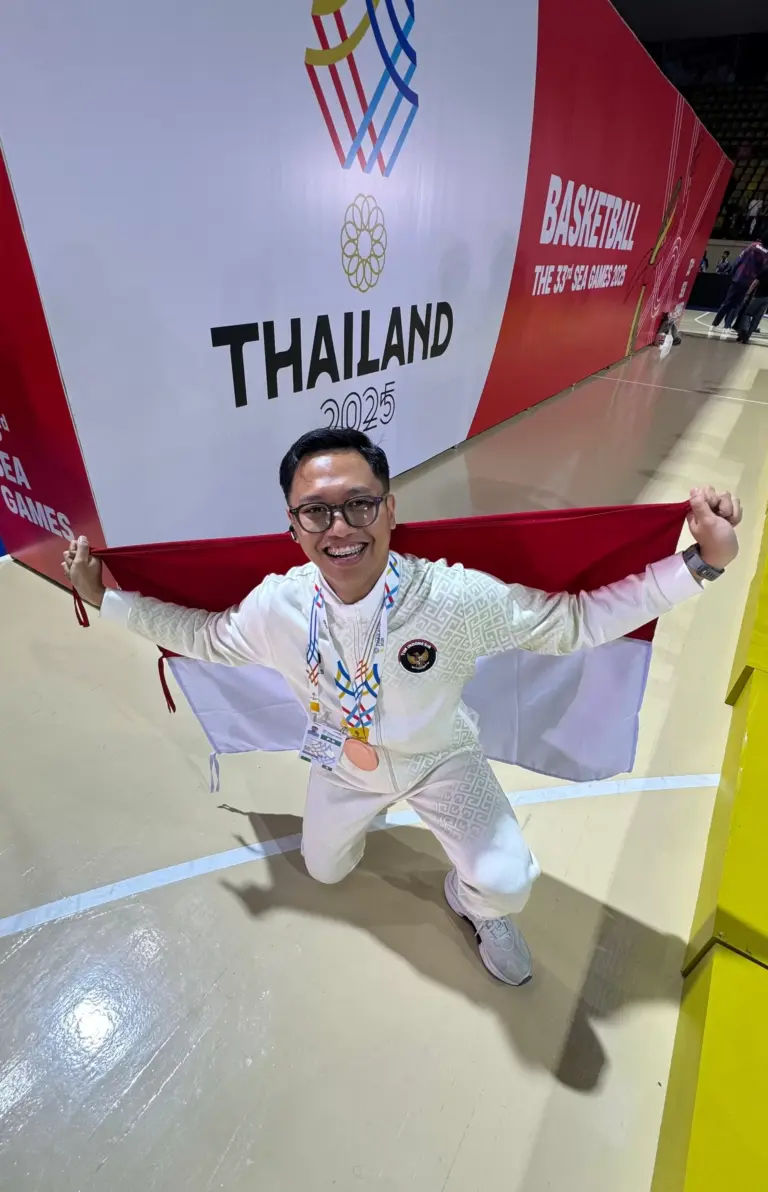 Cerita Muhammad Nanda Risdiyanto, Alumnus UMM yang Jadi Fisioterapis Timnas Basket Putri Indonesia