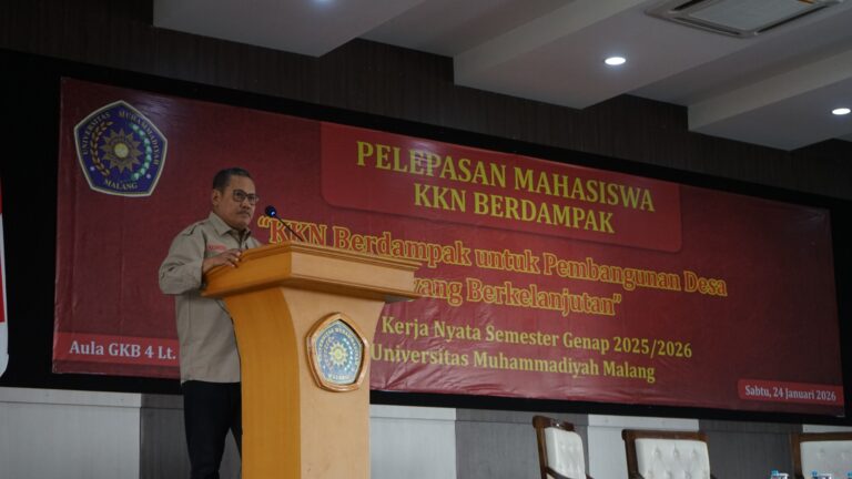 Jalankan KKN Berdampak, Rektor UMM Tekankan Wujud Nyata Bangun Desa Melalui SDG’s