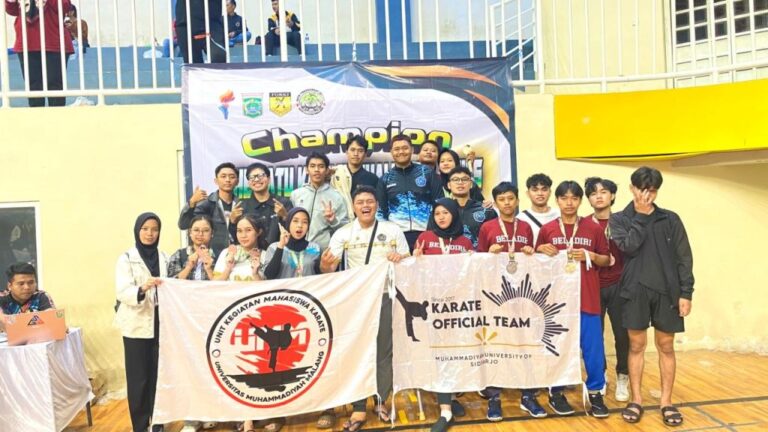 Karate UMM Borong Enam Medali di Turnamen FORKI Kota Batu