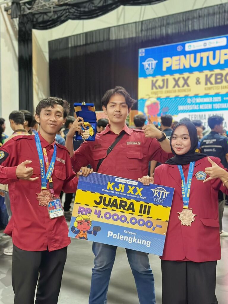 Konsep Smart Bridge Bawa Mahasiswa Teknik Sipil UMM Raih Juara Nasional