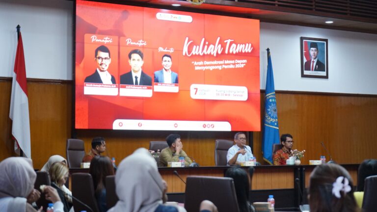 Kuliah Tamu IP UMM Ungkap Gen Z Lebih Percaya Medsos, Alarm Baru bagi Pemilu 2029